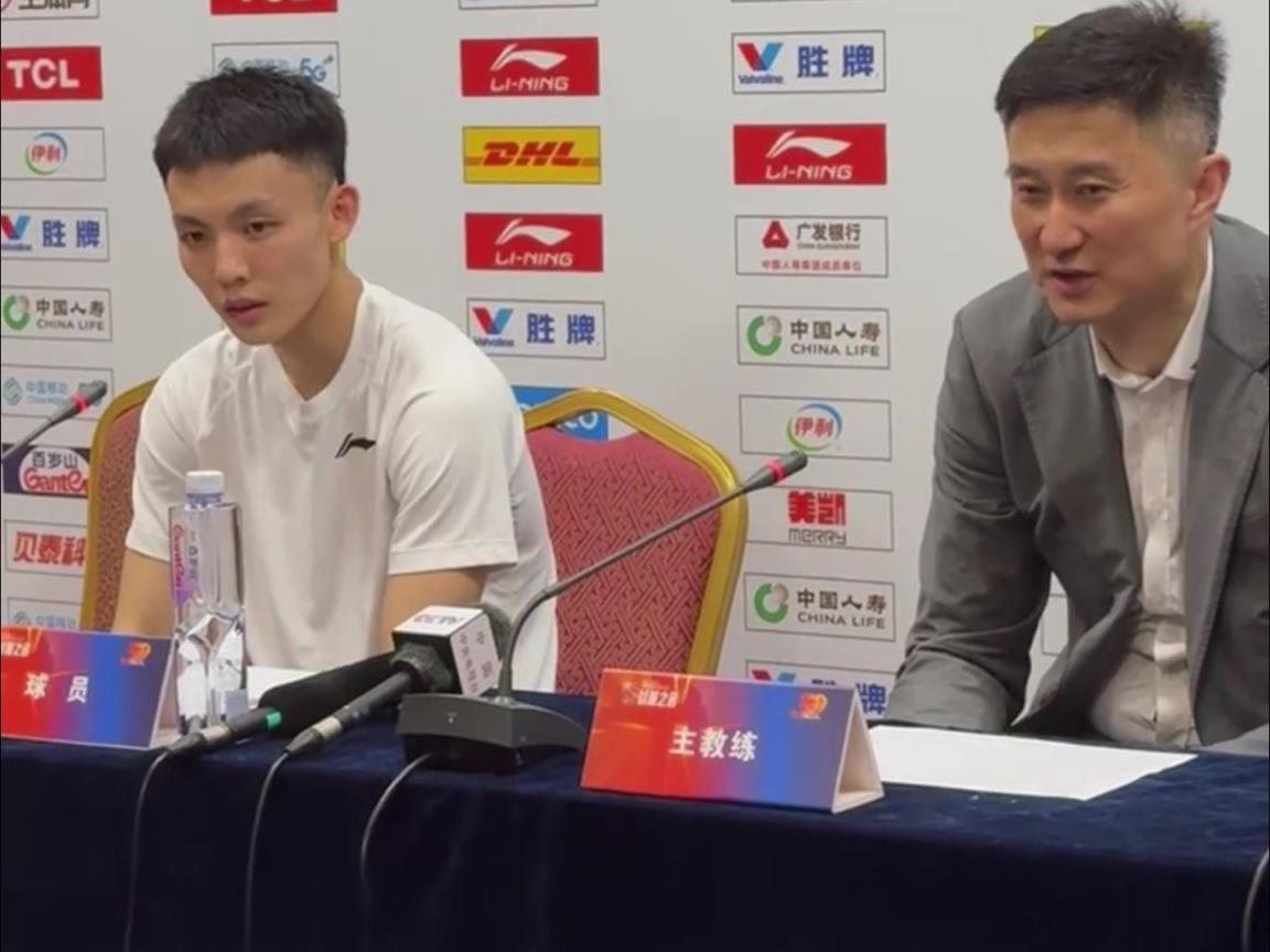 這是能說的嗎徐杰：杜指導賽前說了，這場球就是打架和摔跤！